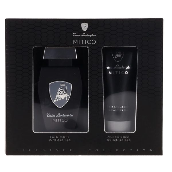 Tonino Lamborghini Mitico zestaw woda toaletowa spray 75ml + balsam po goleniu 100ml
