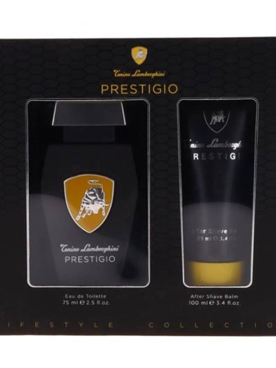 Tonino Lamborghini Prestigio zestaw woda toaletowa spray 75ml + balsam po goleniu 100ml