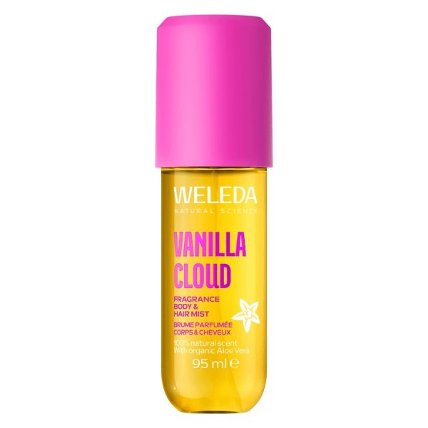 Weleda Vanilla Cloud mgiełka zapachowa do ciała i włosów 95ml