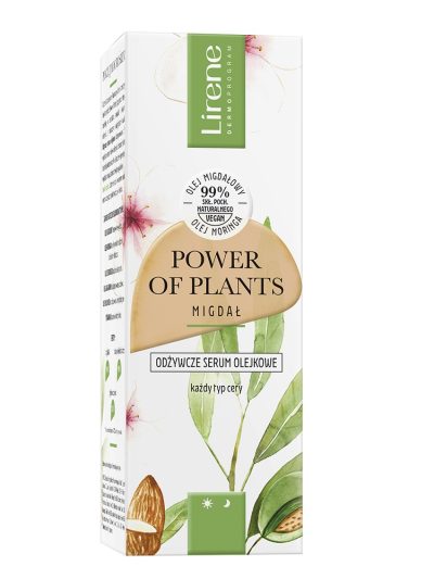 Lirene Power of Plants odżywcze serum olejkowe Migdał 30ml