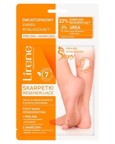 Lirene Regenerating Foot Mask skarpetki regenerujące do stóp