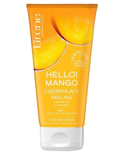 Lirene Hello! Mango ujędrniający peeling do ciała z ekstraktem z mango 200ml