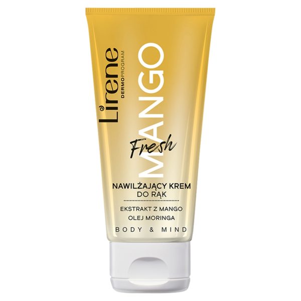 Lirene Body & Mind nawilżający krem do rąk Fresh Mango 50ml