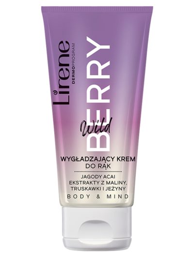 Lirene Body & Mind wygładzający krem do rąk Wild Berry 50ml