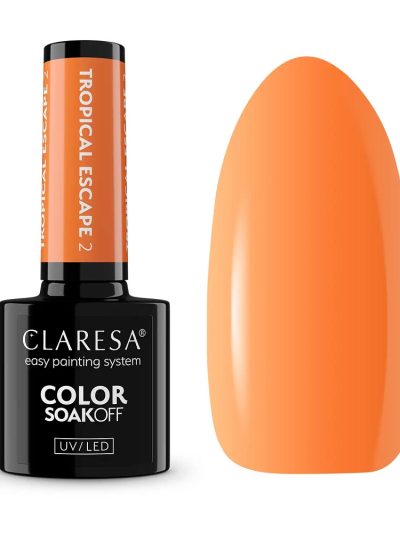 Claresa Color Soak Off UV/LED Tropical Escape lakier hybrydowy 2 5g