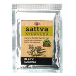 Sattva Natural Herbal Dye for Hair naturalna ziołowa farba do włosów Black 10g