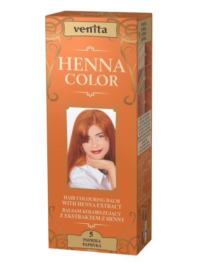 Venita Henna Color balsam koloryzujący z ekstraktem z henny 5 Papryka 75ml