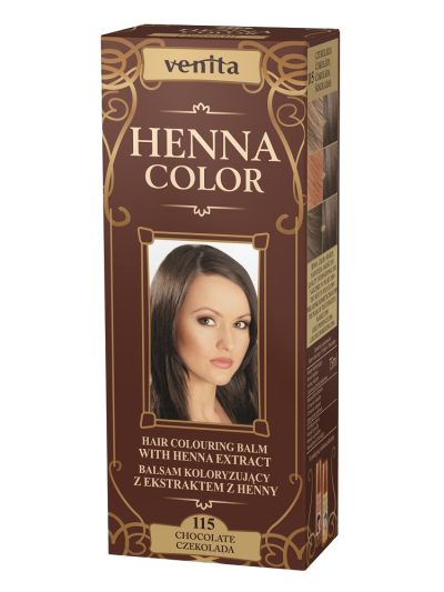 Venita Henna Color balsam koloryzujący z ekstraktem z henny 115 Czekolada 75ml