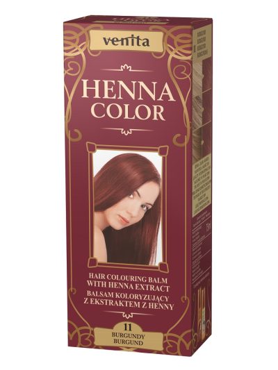 Venita Henna Color balsam koloryzujący z ekstraktem z henny 11 Burgund 75ml