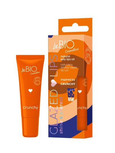 BeBio Ewa Chodakowska Glazed Lips naturalny żelowy olejek do ust Crunchy 10ml