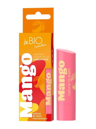 BeBio Ewa Chodakowska Naturalny odżywczy balsam do ust Mango 5g