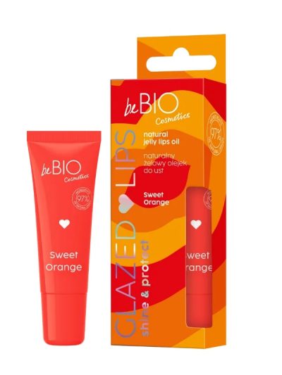 BeBio Ewa Chodakowska Glazed Lips naturalny żelowy olejek do ust Sweet Orange 10ml