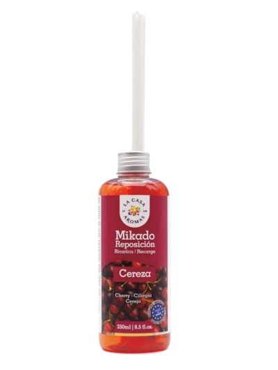 La Casa de los Aromas Mikado Reposicion olejek zapachowy zapas Wiśnia 250ml