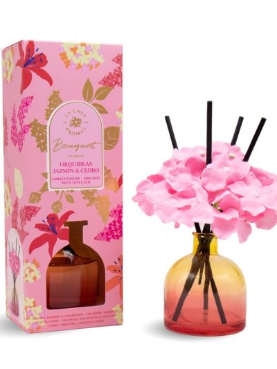 La Casa de los Aromas Flower Bouquet patyczki zapachowe Jaśmin & Cedr 170ml
