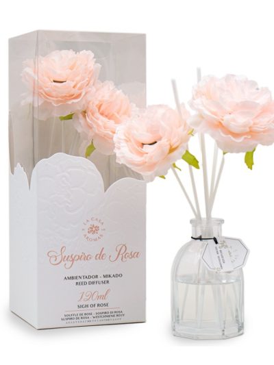 La Casa de los Aromas Flower patyczki zapachowe Westchnienie Róży 120ml