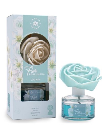 La Casa de los Aromas Flor Perfumada dyfuzor zapachowy w formie kwiatu Jaśmin 65ml