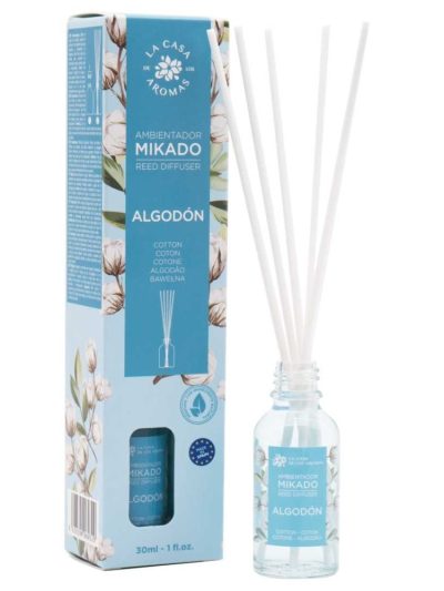 La Casa de los Aromas Mikado patyczki zapachowe Bawełna 30ml