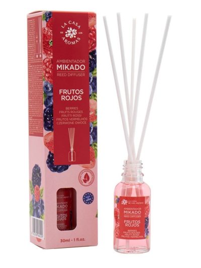 La Casa de los Aromas Mikado patyczki zapachowe Czerwone Owoce 30ml