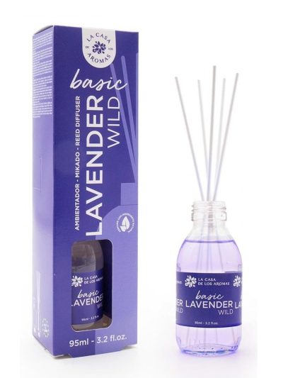 La Casa de los Aromas Basic patyczki zapachowe Lavender Wild 95ml