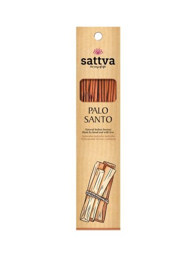Sattva Natural Indian Incense naturalne indyjskie kadzidełko Palo Santo 15szt