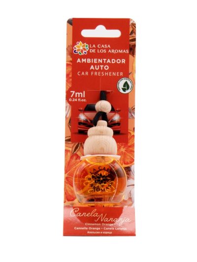 La Casa de los Aromas Car Freshener odświeżacz do samochodu Cynamon i Pomarańcza 7ml