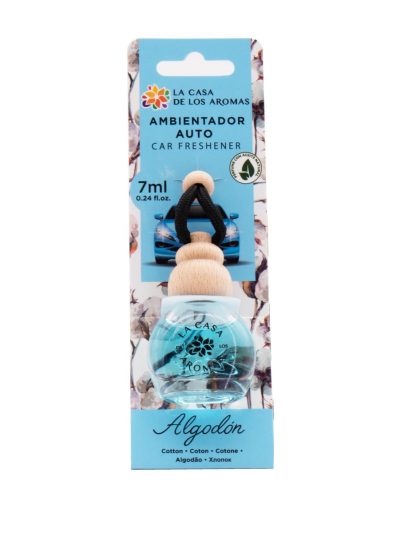 La Casa de los Aromas Car Freshener odświeżacz do samochodu Bawełna 7ml
