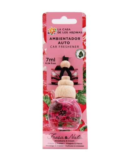 La Casa de los Aromas Car Freshener odświeżacz do samochodu Truskawka 7ml