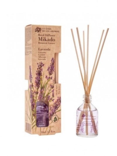 La Casa de los Aromas Mikado Botanical Essence patyczki zapachowe Lawenda 50ml