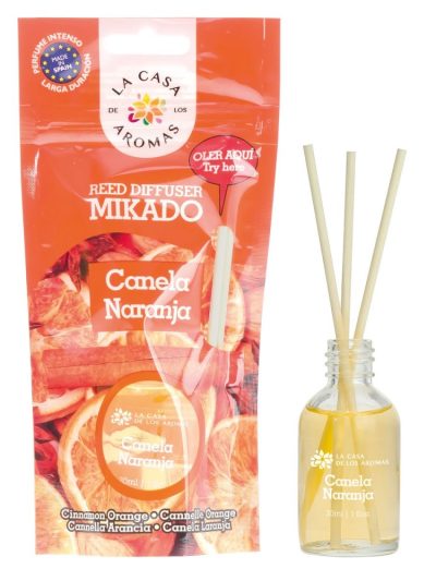 La Casa de los Aromas Patyczki zapachowe Cynamon Pomarańcza 30ml