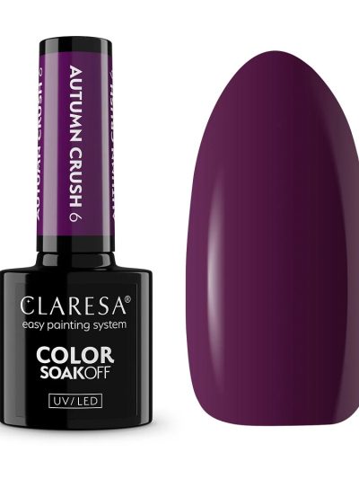 Claresa Color Soak Off UV/LED Autumn Crush lakier hybrydowy 6 5g