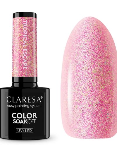 Claresa Color Soak Off UV/LED Tropical Escape lakier hybrydowy 7 5g