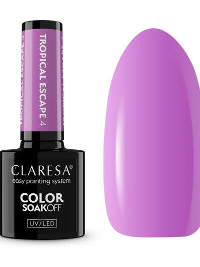 Claresa Color Soak Off UV/LED Tropical Escape lakier hybrydowy 4 5g