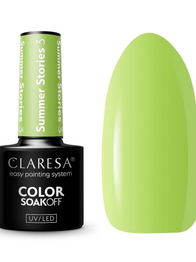 Claresa Color Soak Off UV/LED Summer Stories lakier hybrydowy 3 5g