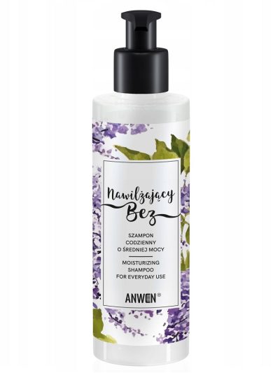 Anwen Nawilżający Bez szampon codzienny o średniej mocy 200ml