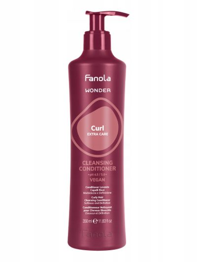 Fanola Wonder Curl Extra Care oczyszczająca odżywka do włosów kręconych 350ml