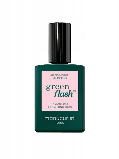 Manucurist Green Flash Nail Polish lakier do paznokci Milky Pink 15ml