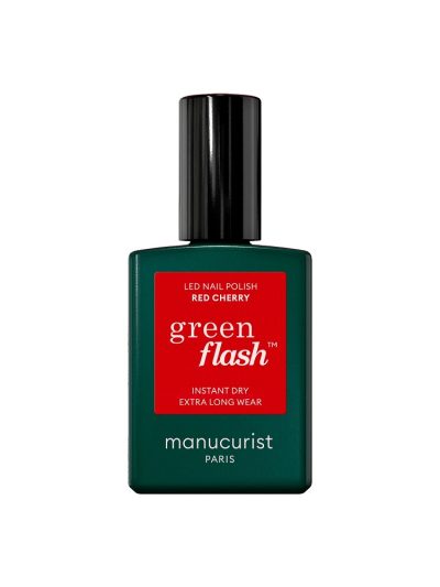 Manucurist Green Flash Nail Polish lakier do paznokci Red Cherry 15ml