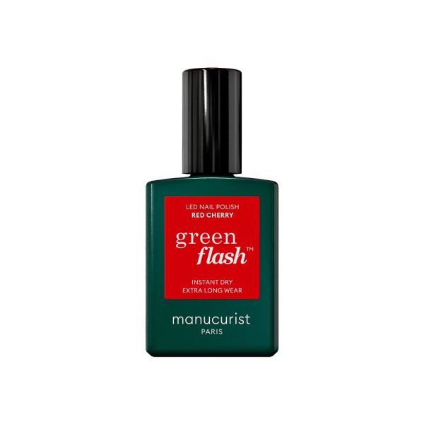 Manucurist Green Flash Nail Polish lakier do paznokci Red Cherry 15ml