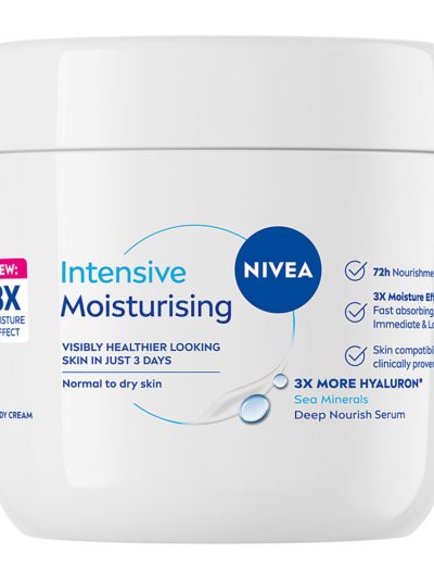 Nivea Intensive Moisturising błyskawicznie nawilżający krem do ciała 400ml