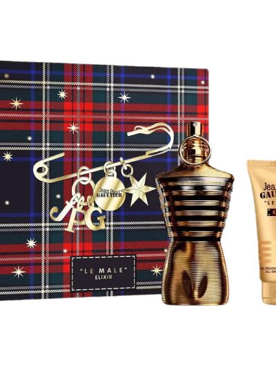 Jean Paul Gaultier Le Male Elixir zestaw perfumy spray 125ml + żel pod prysznic 75ml