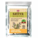 Sattva Natural Herbal Dye for Hair naturalna ziołowa farba do włosów Caramel Blonde 10g