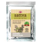 Sattva Natural Herbal Dye for Hair naturalna ziołowa farba do włosów Ash Blonde 10g