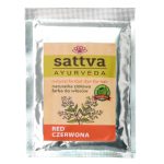 Sattva Natural Herbal Dye for Hair naturalna ziołowa farba do włosów Red 10g