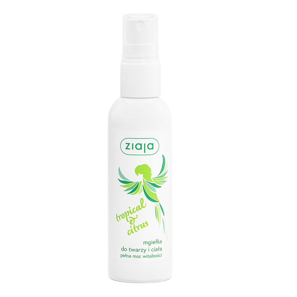 Ziaja Ziaja Mgiełka do twarzy i ciała tropical&citrus 90ml — Inhaltsstoffe und Bewertung