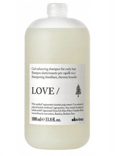 Davines Essential Haircare Love Curl Shampoo szampon wzmacniający skręt do włosów kręconych 1000ml