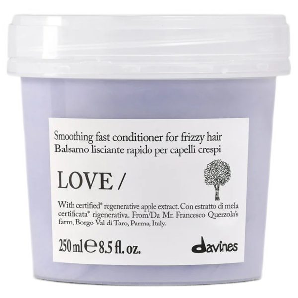 Davines Essential Haircare Love Smoothing Conditioner wygładzająca odżywka przeciw puszeniu włosów 250ml