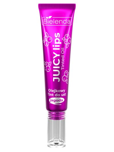 Bielenda Juicy Lips Tinted Oil olejkowy tint do ust Blueberry 10g