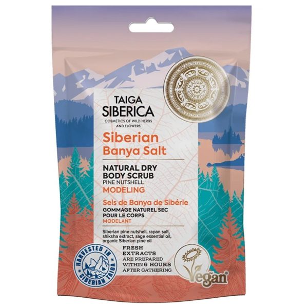 Natura Siberica Taiga Siberica modelujący suchy peeling do ciała z sosną syberyjską 250ml