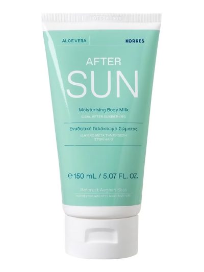 Korres Aloe Vera After Sun Moisturising Body Milk nawilżające mleczko po opalaniu z aloesem 150ml