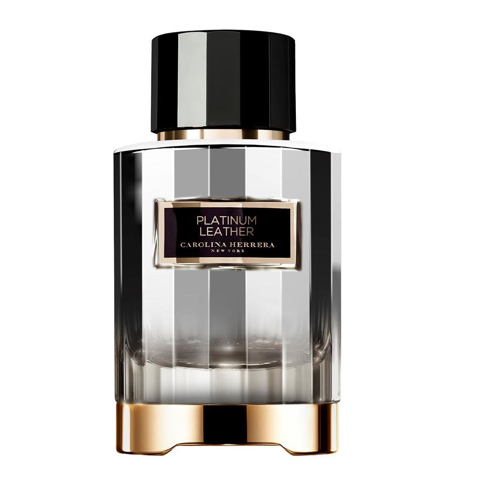 carolina herrera platinum leather